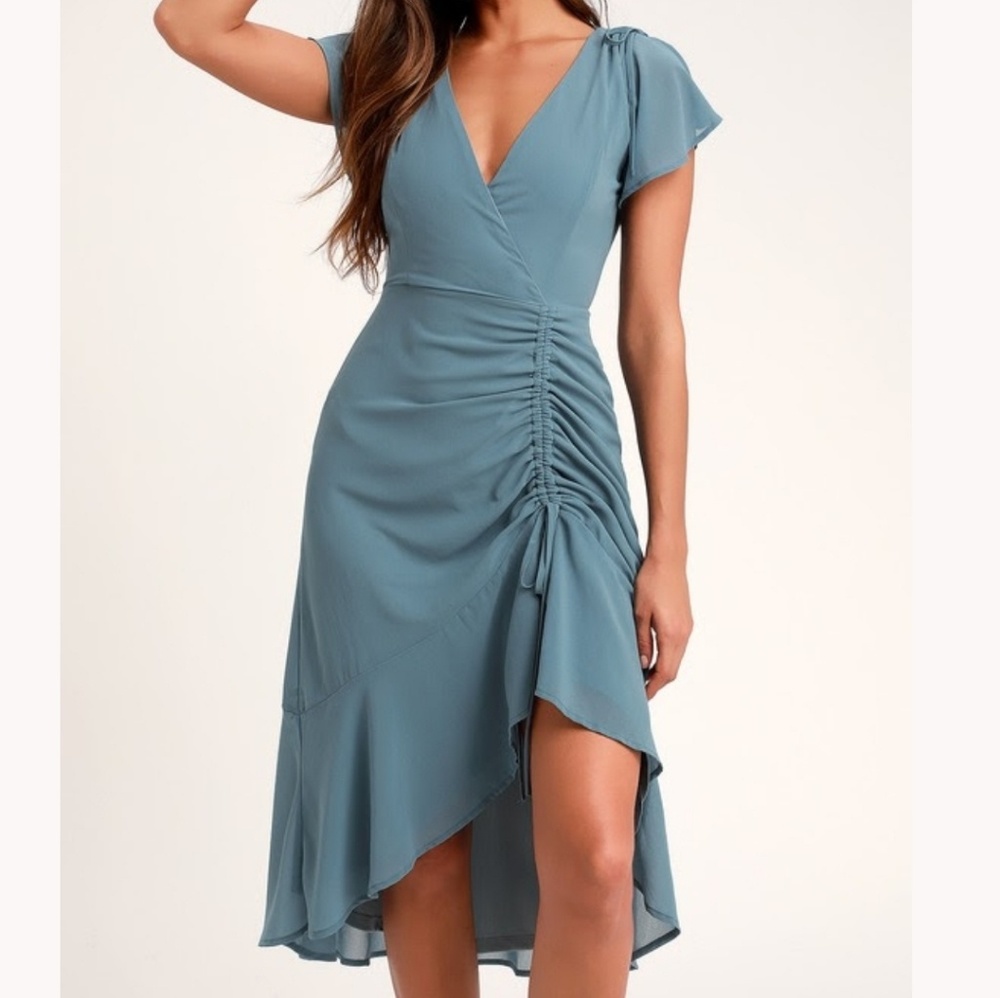 Lulu's blue dress